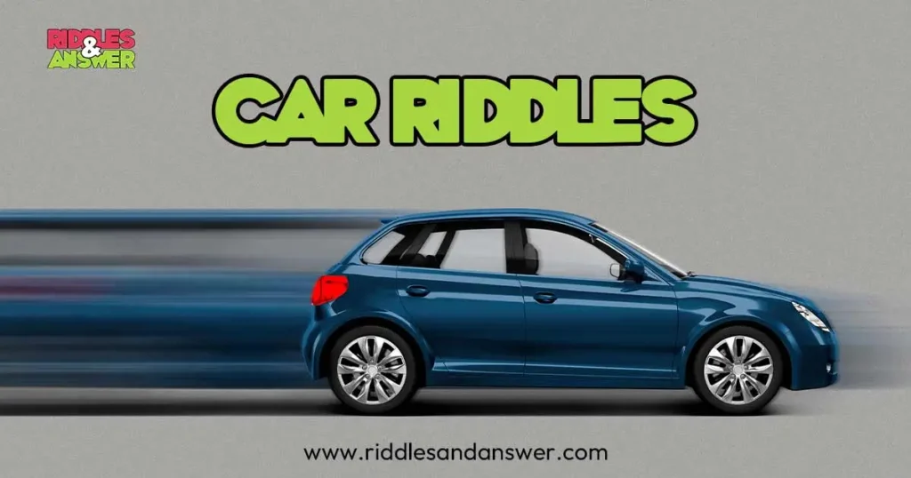 car riddles with answers